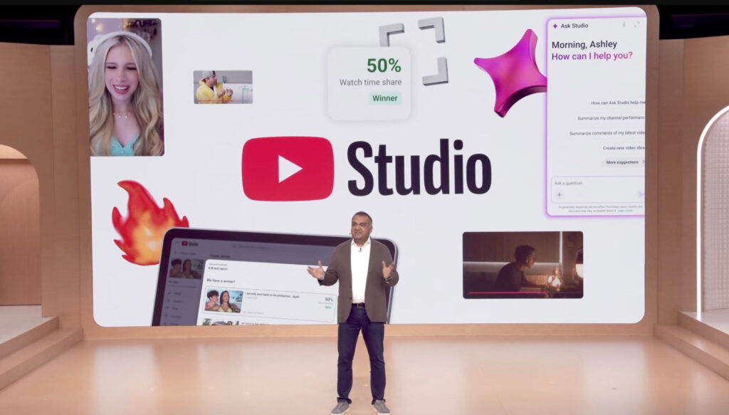 YouTube ra mắt Ask YouTube và Gemini Omni: Tìm video bằng AI, remix Shorts dễ hơn tại Google I/O 2026